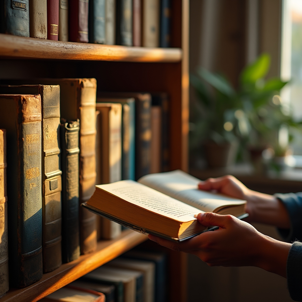 Intercambio de libros entre vecinos